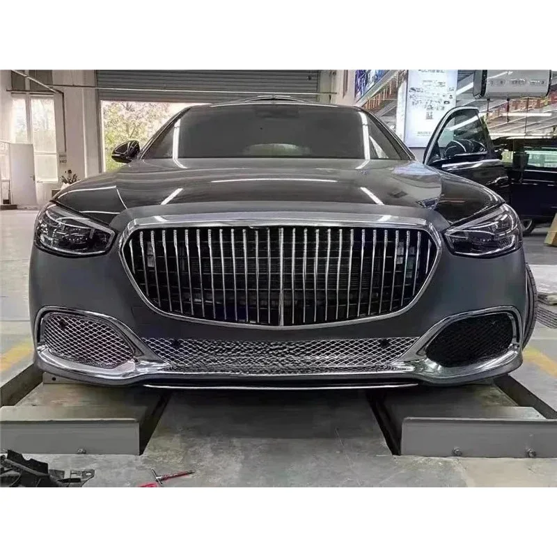 High Quality New Body Kits Use  W223 2021+ Modified to  Model Car Bumper pp Material