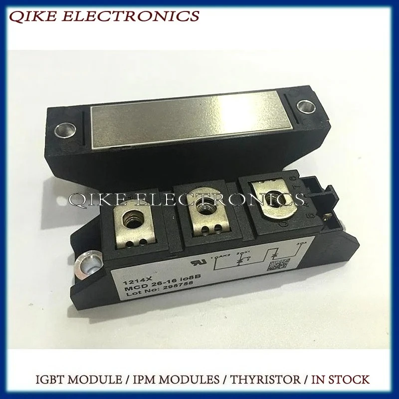 MCC26-16IO1B MCD26-08IO1B MCD26-12IO1B MCD26-14IO1B MCD26-16IO1B MCD26-18IO1B MCC26-14IO1B 새로운 오리지널 IGBT 모듈 재고 있음