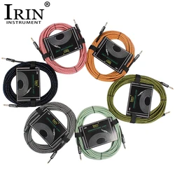 IRIN Guitar Cable Wire Cord Jack Line Amp Connection Cable 10/6/3M Audio Cable Noise Reduction Line Guitar Parts & Accessories