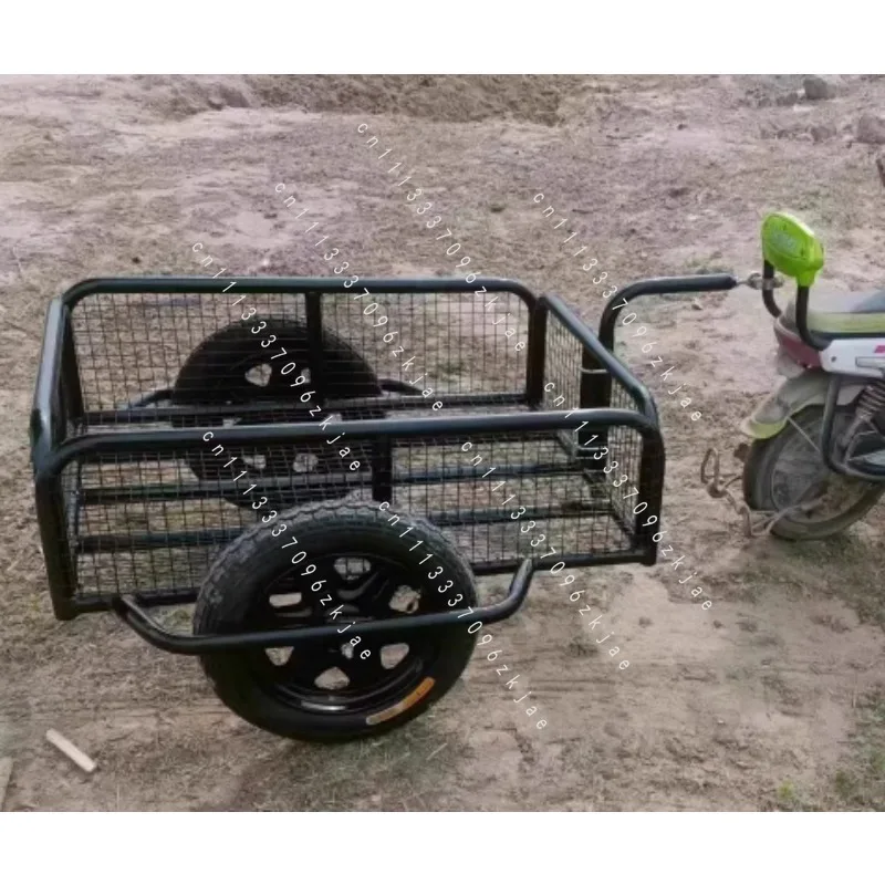 High-Capacity, Lightweight, All-Terrain Bike Trailer: Perfect for Cargo Hauling