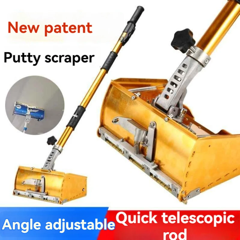 Wall Scraping Artifact For Home Use, Large White Wall Scraping, Mud Scraping Artifact For Home Use, Putty Scraping, Professional