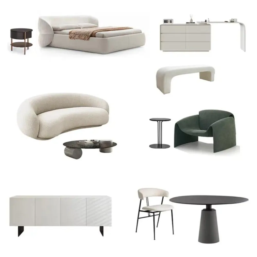 Modern Bedroom Furniture Set Custom OEM ODM Hotel Apartment Suite Premium Quality Home Decor Interior Design Living Room