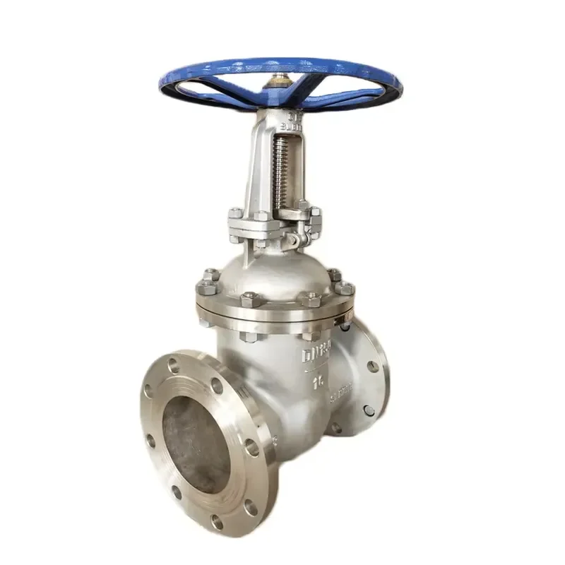 WCB SS304 316 Manual Water Handwheel Gear Type Cast Flange Gate Valve