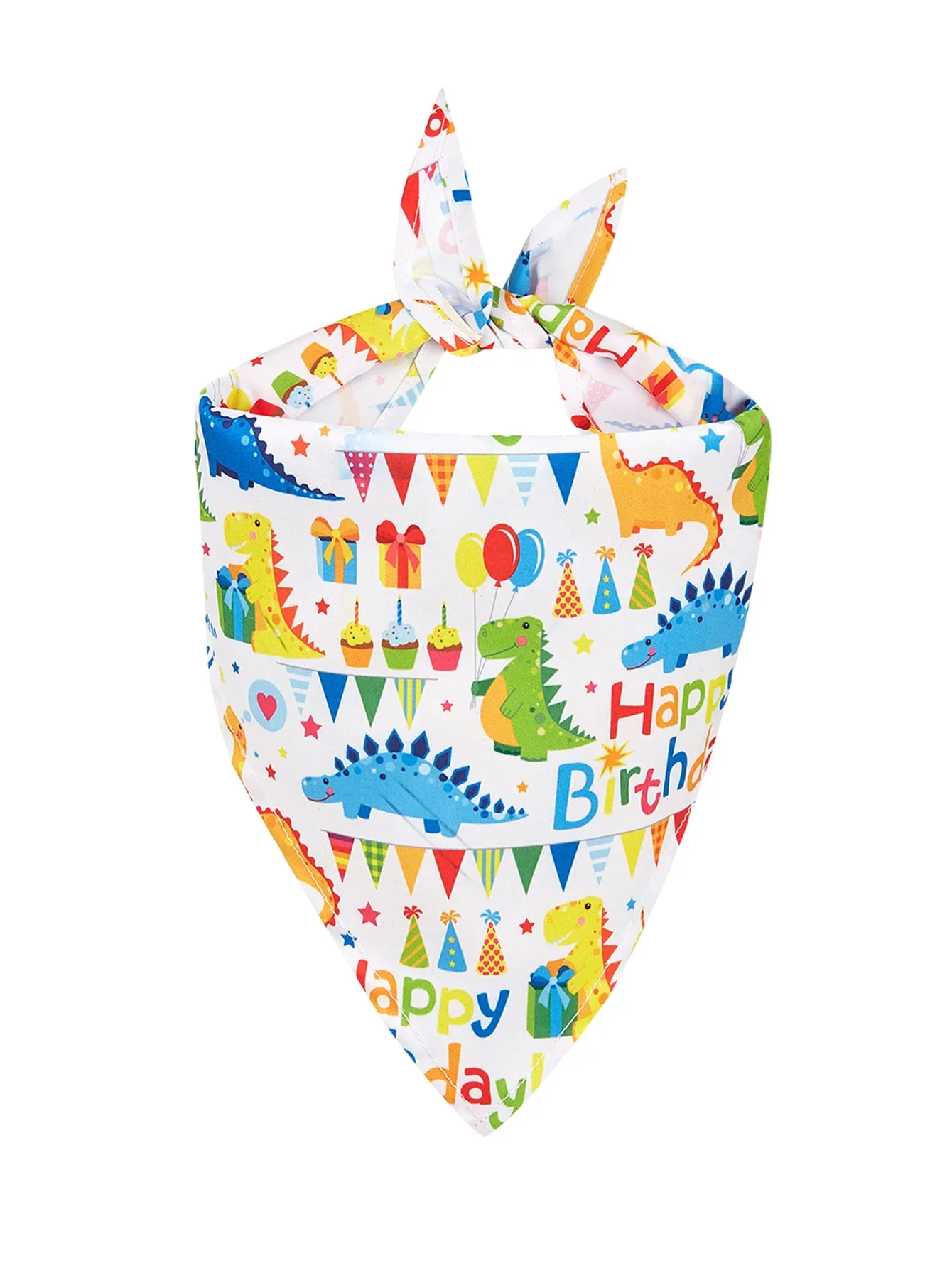 birthday Day Dog Bandana Christmas Dog Triangle Scarfs Bibs Dog Beach Bandanas For Small Medium Dog Accessoires