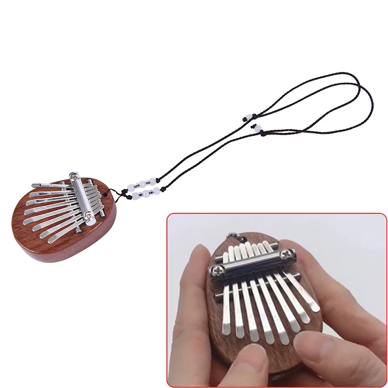 Mini Kalimba 8 Keys Thumb Piano Great Sound Finger Keyboard Musical Instrument