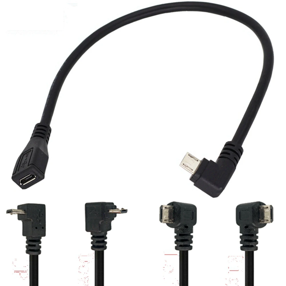 Micro USB 2.0 B Male to Female M/F Extension Charging Data Charger Lead Extender Cable Wire Extender Charging Cable