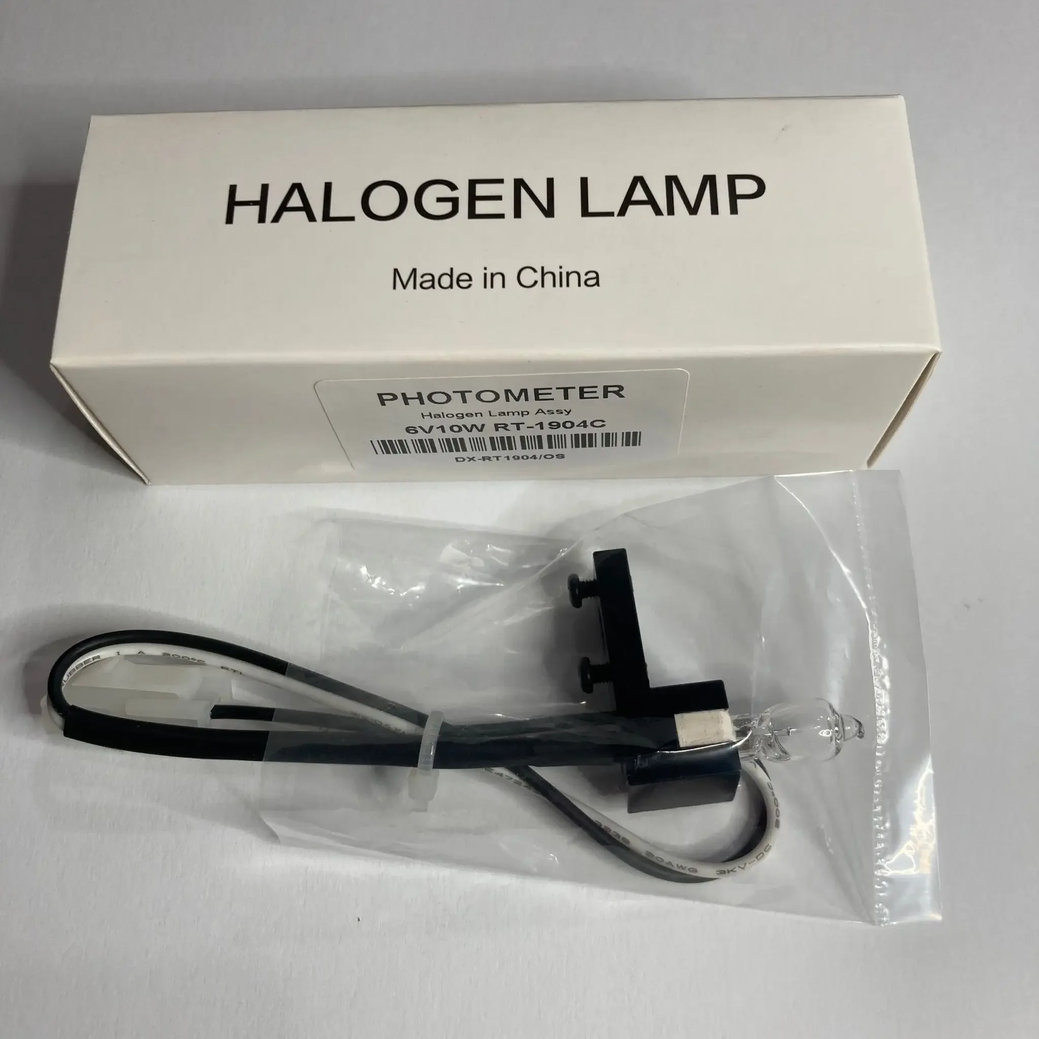 

Compatible halogen lamp Bulb for Rayto RT1904 RT-1904 RT1904C RT-1904C RT 1904C RT9000 RT-9000 RT9200 RT-9200 6V10W