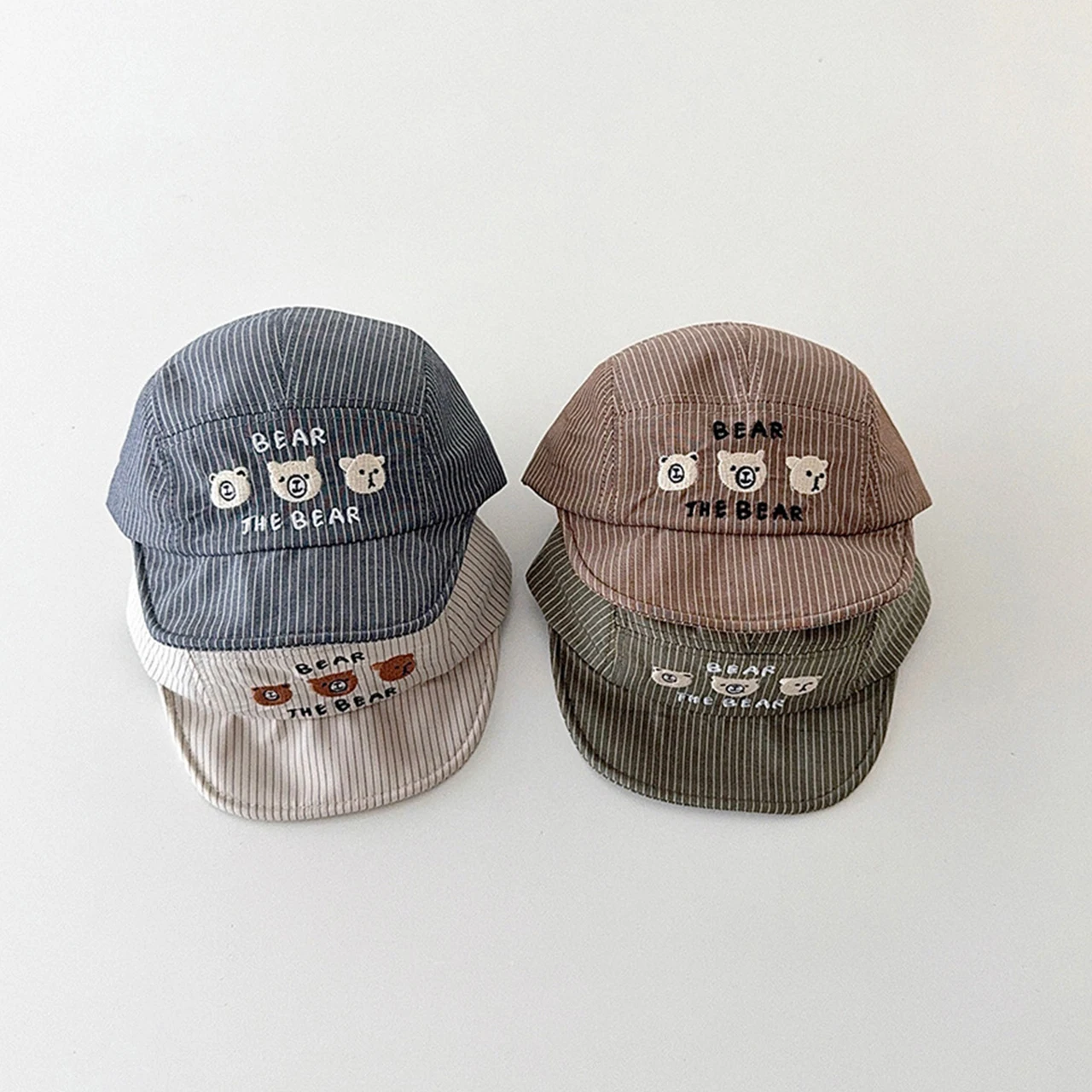 

Cute Cartoon Baby Duckbill Hat Fashion Stripes Kids Baseball Hats 6-24Month Toddler Sunshade Duck Tongue Cap Children Visors