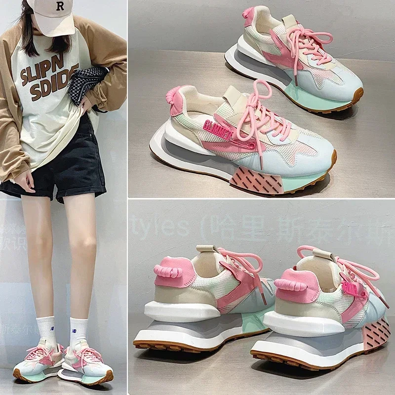 High Quality Women Golf Sport Shoes Colorful Lady Outdoor Grass Golfing Shoes Athletic Fitness Walking Jogging Trainers