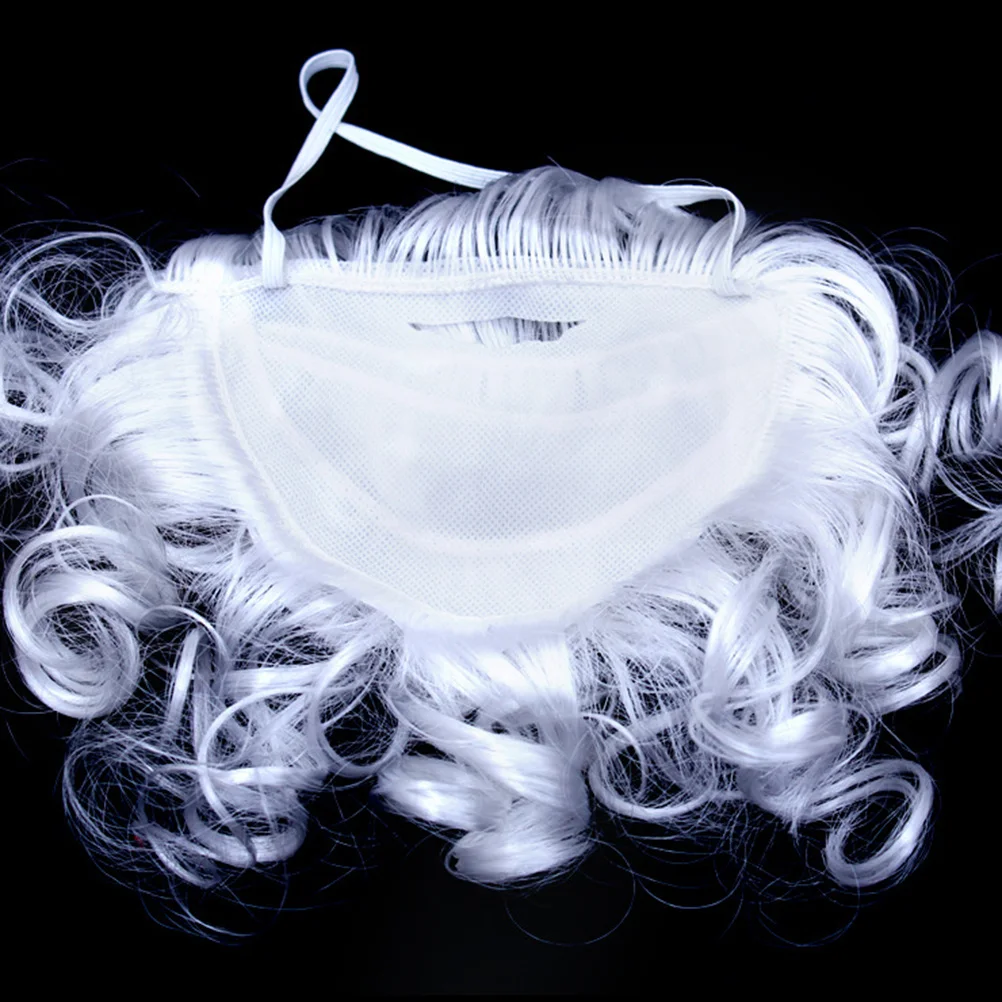 

Хэллоуин волосы на лице искусственная длинная борода белая ткань реквизит для вечеринки фестиваль мяч поставки забавные ролевые игры Хэллоуин волосы на лице