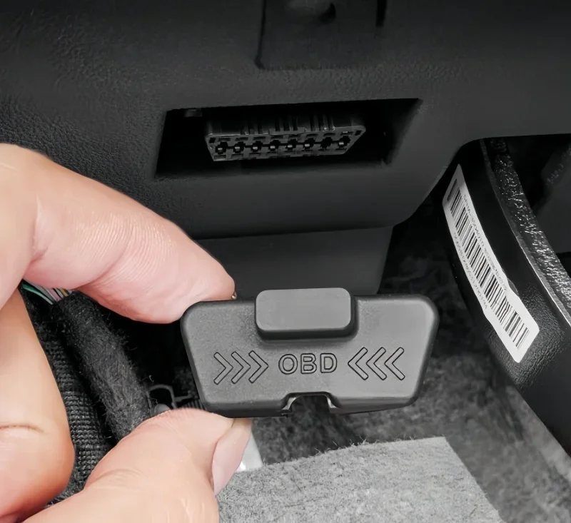 Car OBD Interface Protection Cover Suitable for BYD Leopard 5/8 Computer Diagnostic Interface Silicone Dust Cover Accessories
