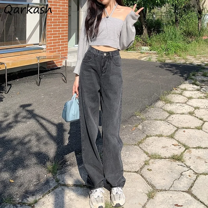 

Jeans Women Loose Cool Streetwear Design Summer Retro All-match Mujer джинсы Casual Holiday Girlish Females Prevalent Harajuku