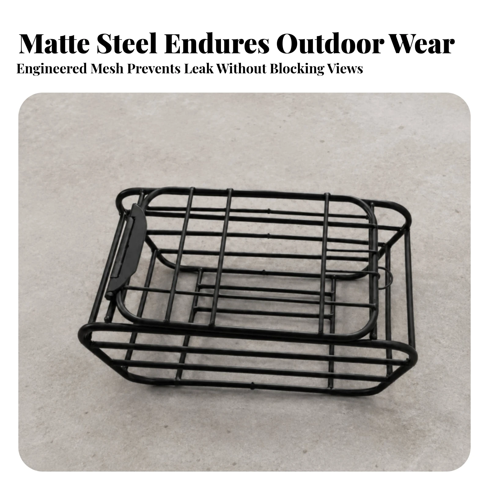 Bike Rear Pet Basket Universal Compatibility Rear Bike Basket with Pet Carrier Padded Handsunrestricted for Dog Owners