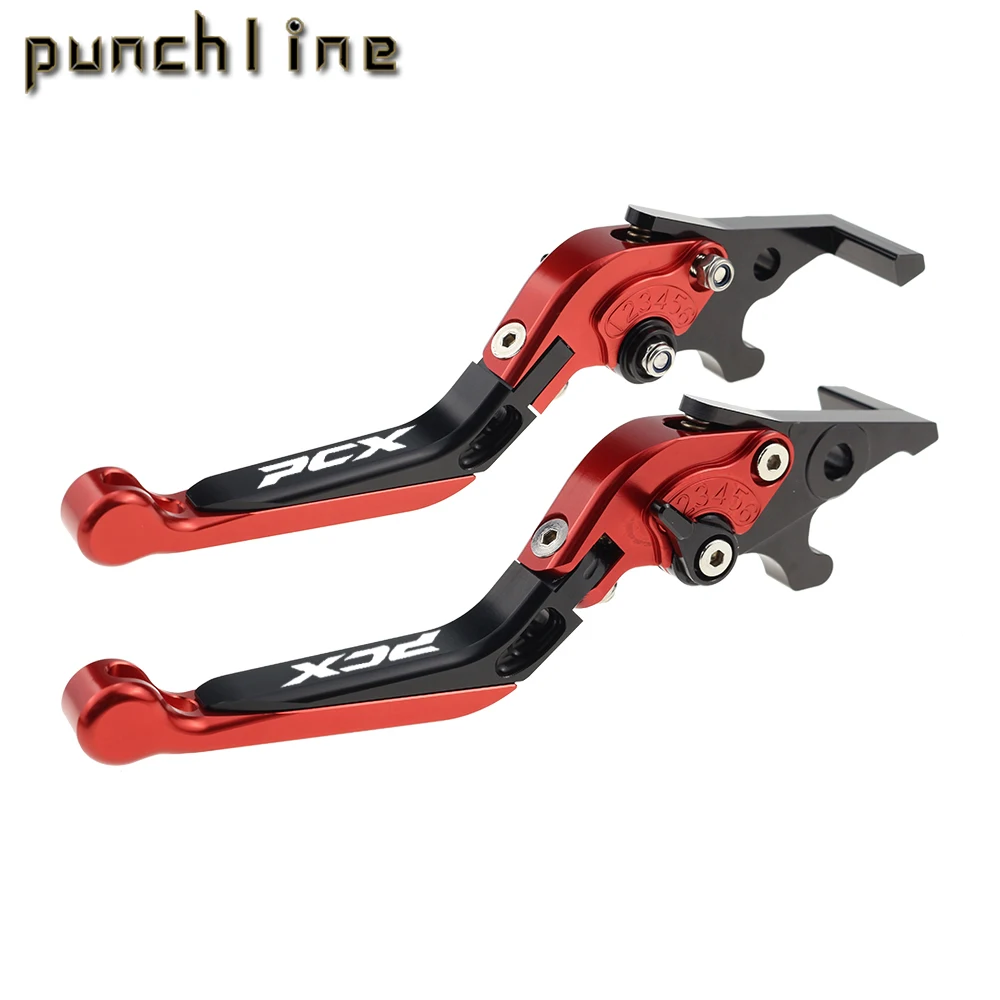 

Fit PCX125 PCX160 PCX 150 2021-2022 Disc brake Motorcycle Accessories Folding Extendable Brake Clutch Levers Adjustable Handle