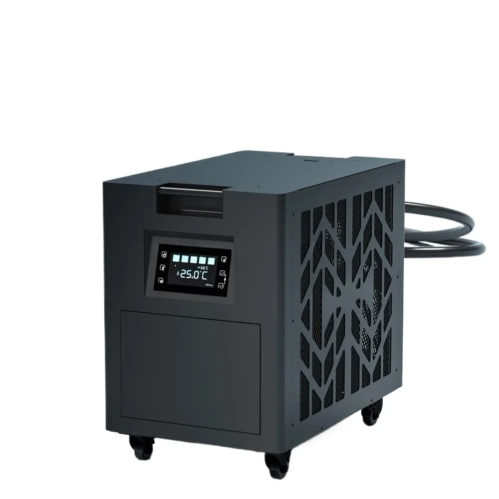 1Hp chiller, ice bath sports recycling ice bath equipment hydrotherapy cold plug chiller