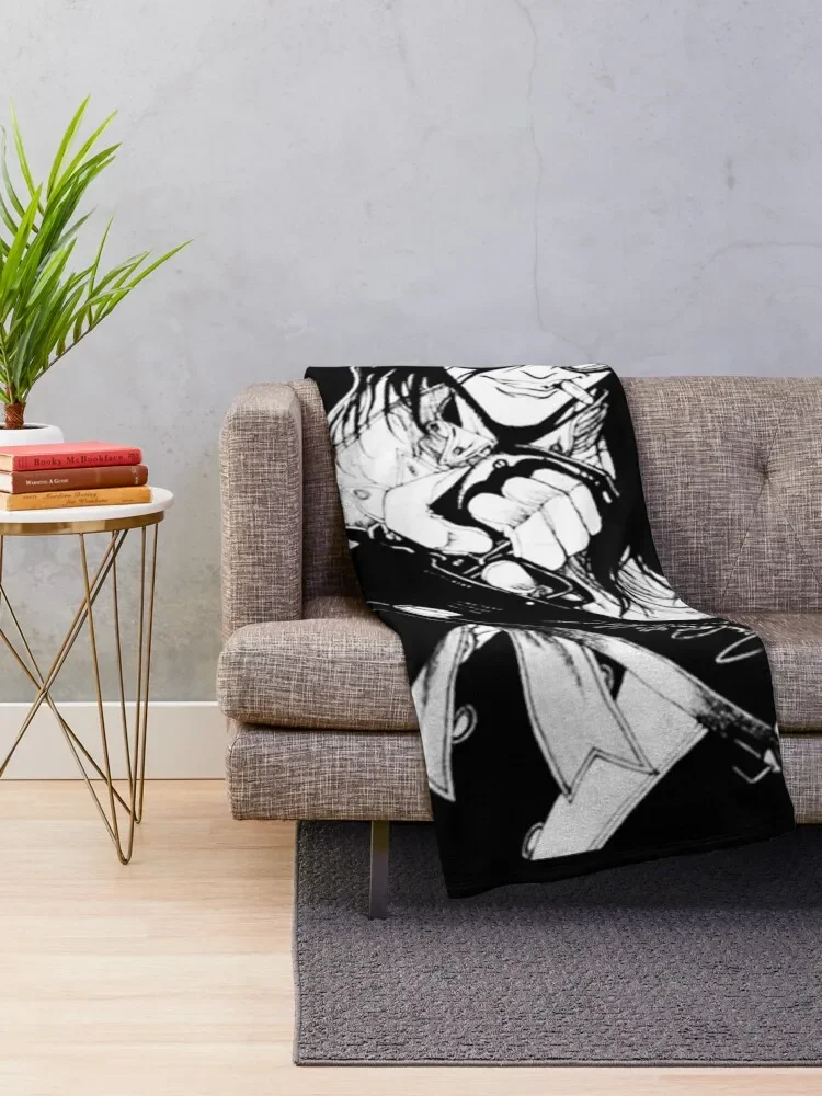 Hellsing - Alucard - Ready To Kill Throw Blanket Giant Sofa sofa bed Retros Blankets