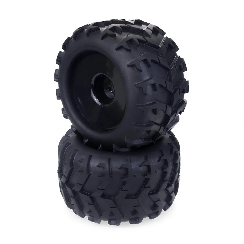 2PCS 160mm RC Tires 17mm Hub Hex wheel tires for Redcat Hsp Kyosho Hobao Hongnor Team Losi HPI 1/8 Truggy Monster Truck Truggy