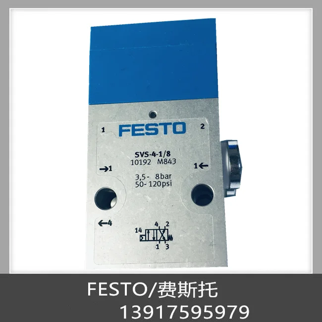 Festo Basic Valve SVS-4-1/8 10192 From Stock