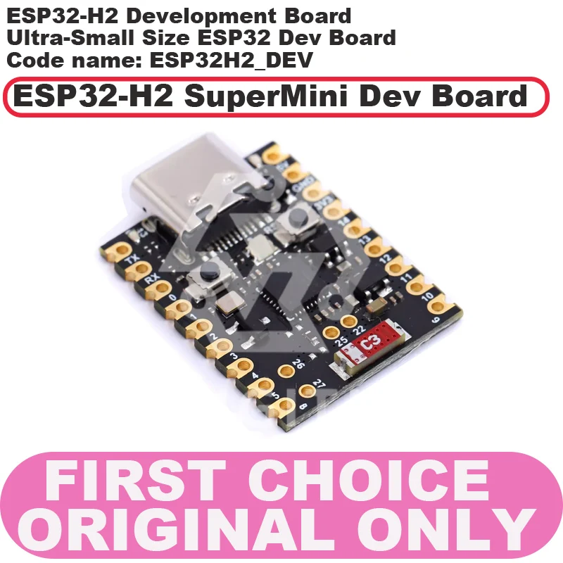 ESP32-H2 SUPERMINI ESP32-H2 مجلس التنمية صغير جدا الحجم ESP32 Dev مجلس ESP32-S3 SuperMini Dev مجلس