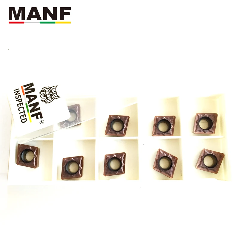 Imagem -02 - Manf Ferramenta de Torneamento Ccmt09t304 Torno Cortador Inserções de Carboneto Cnc Cermet Inserção de Torneamento Interno Insetrs Sclcr1212h09 Titular