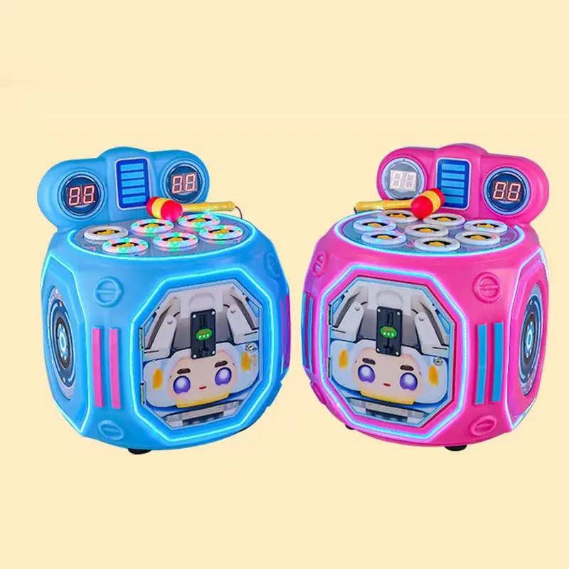 

Hot Selling Whack-A-Mole Game Mini Handheld Mouse Toy for Children Educational Hammering Toy Playing Ground