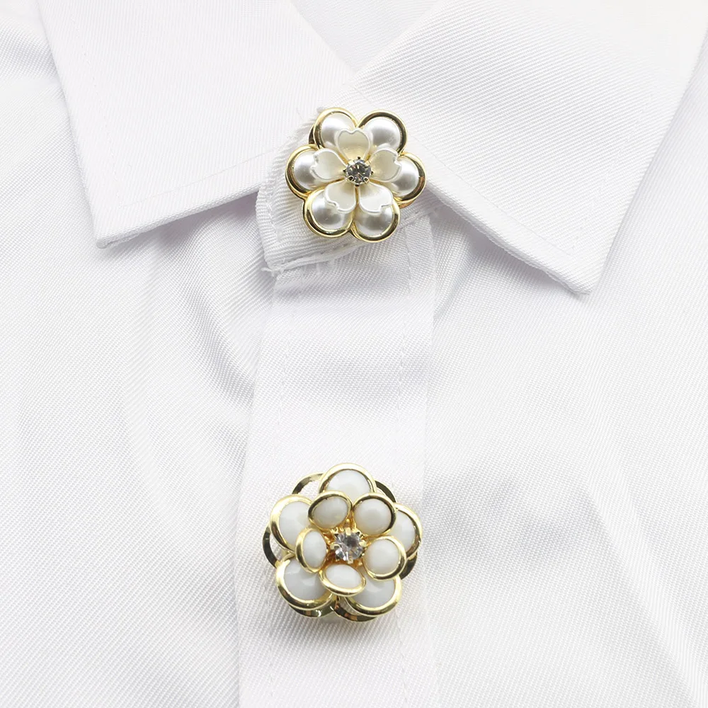 Nowy 1-częściowy zestaw spinek do mankietów koszuli w stylu francuskim 23MM, prosta koszula ślubna, akcesoria do dekoracji odzieży