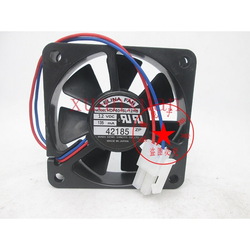 

Для ELINA FAN 6015 12V 0.135A HDF6015L-12HB охлаждающий вентилятор