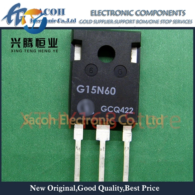 10Pcs SGW15N60 G15N60 or SKW15N60 K15N60 TO-247 15A 600V Power IGBT