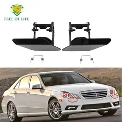For Mercedes E-Class W212 E200 E260 E250 E300 E350 E550 2008-2013 Front Headlight Washer Nozzle Cover Headlamp Water Spray Cap