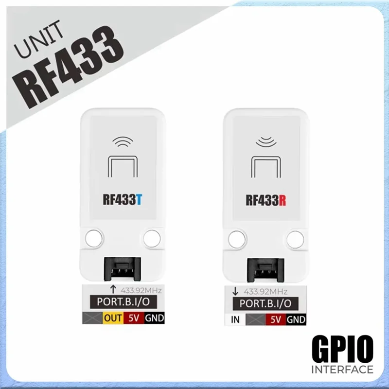 CABE-1Set RF433T/RF433R Wireless RF Transmitter & Receiver Working Frequency 433.92Mhz For Iot RF Remote Control Automation