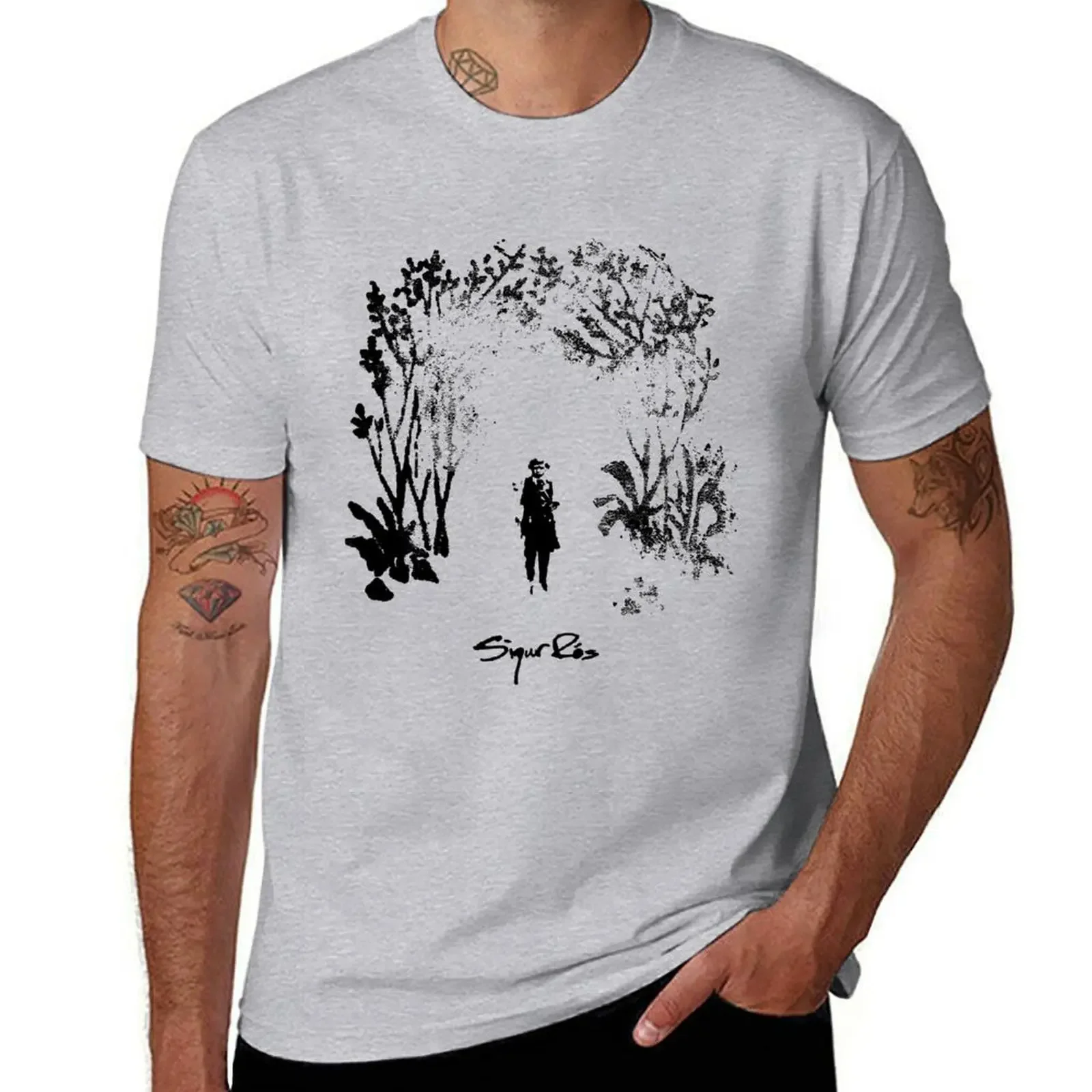 Blacks Cute Clothes T Shirts For Men Pack Sigur Ros T-shirt Funnys clothing oversized graphic 2024 funny summer tops fashion image 2