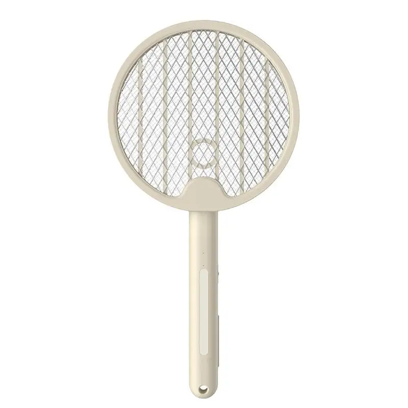 

Electric Bugg Zapper Racket USB Rechargeable Electric Mosquitoes Swatter Foldable Fly Swatter Racket 3000 Volts Fly Zapper For