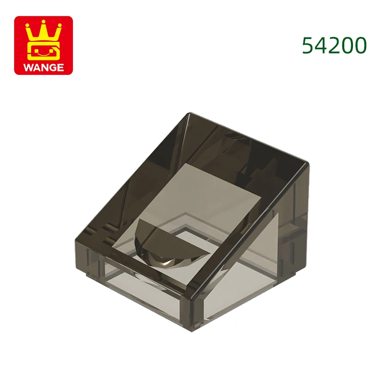 Wange 543 stks/partij 54200 1x1 Helling Bouwstenen Geneigd Panel Bricks DIY Compatibel met alle Merk Speelgoed voor Kinderen Geschenkdoos