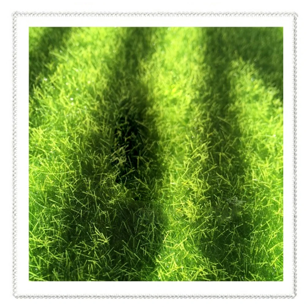 

4 шт. реалистичный мох искусственная трава 30X30 см зеленый миниатюрный орнамент для украшения сада газон микро пейзаж террариум