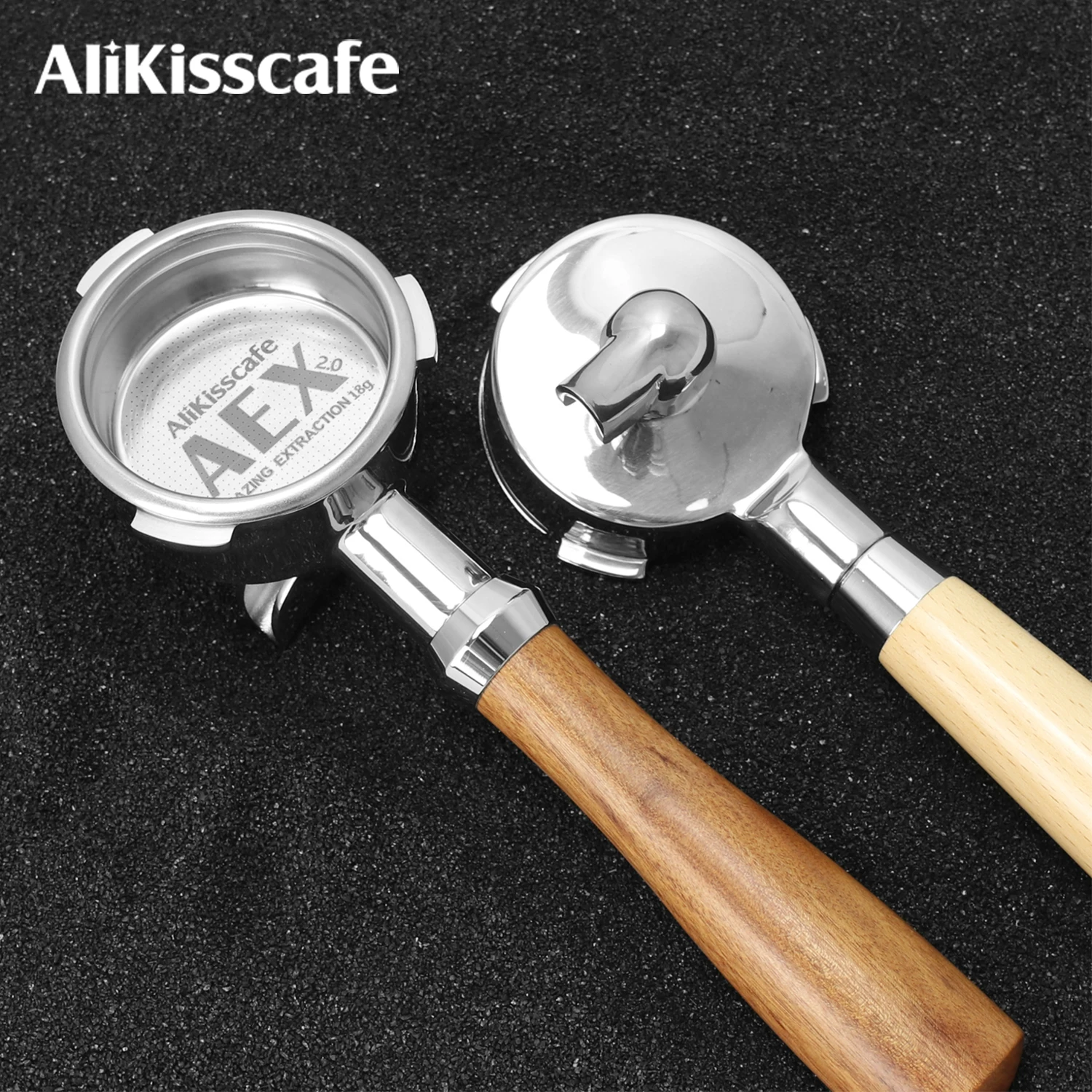 

Coffee Portafilter 58mm For Hibrew h7 h7a h10a Breville Barista Max Mini Sunbeam Double Spout Espresso Machine Accessories Tools