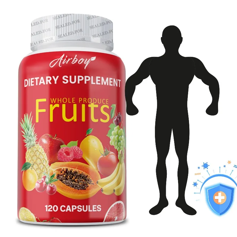 Fruit Supplements - Replenish Energy, Support Skin and Intestinal Health, Promotes Digestion and Absorption, Enhance Vitality