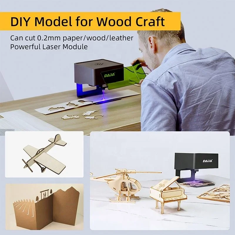 Portable Mini Higher Columns Small Marking Engraver Cutter Machine for DIY Craft Engraving