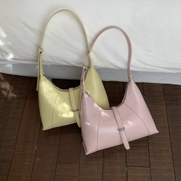 

Новая портативная ретро-сумка-пельмень 2026 года: женская, легкая, люксовая, нишевая, высококачественная, для повседневного использования, универсальная, на одно плечо, сумка-багет