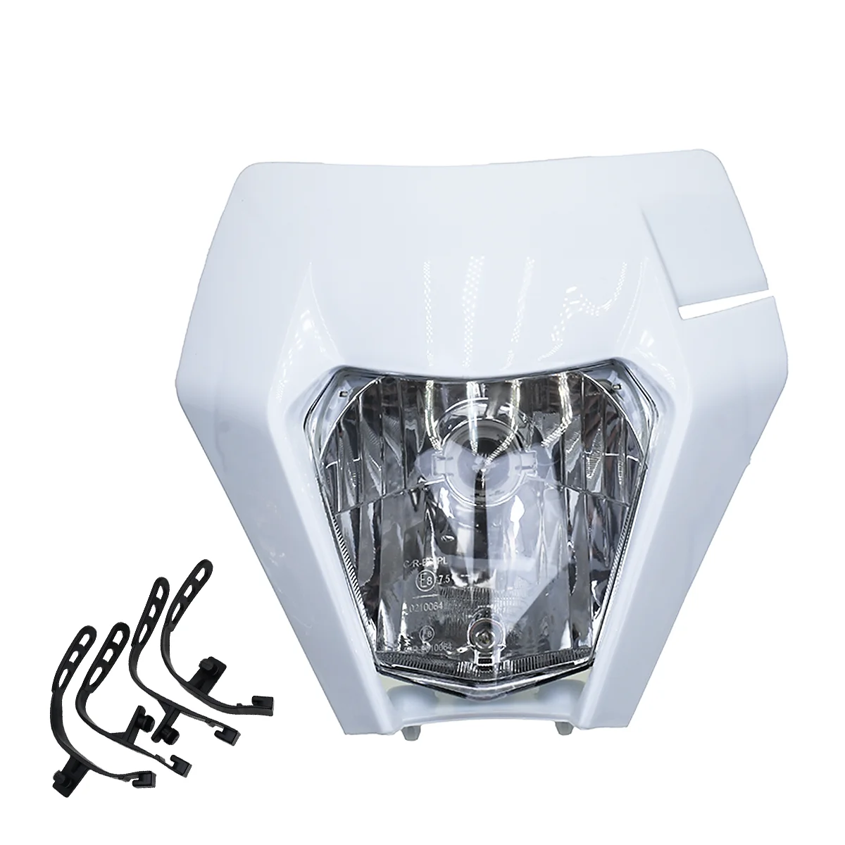 For KTM PowerZone Motorcycle LED Headlight Headlamp Head Light Supermoto Fairing EXC SXF MX Dirt Bike Enduro LED Headlight - view 2