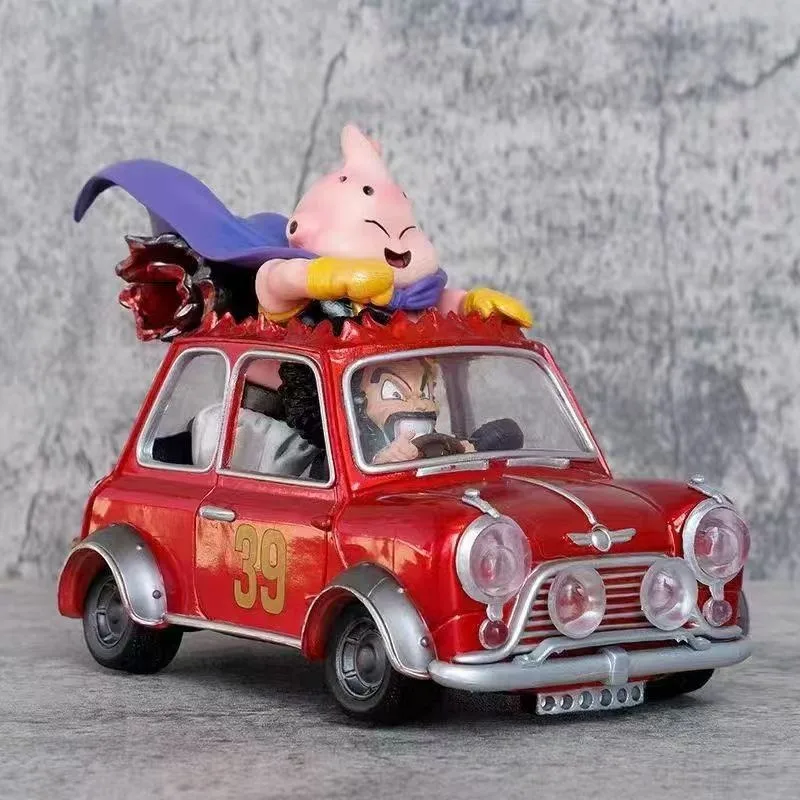 Dragon Ball voiture classique Satan Buu pilote Buu modèle figurine ornements Collection cadeaux