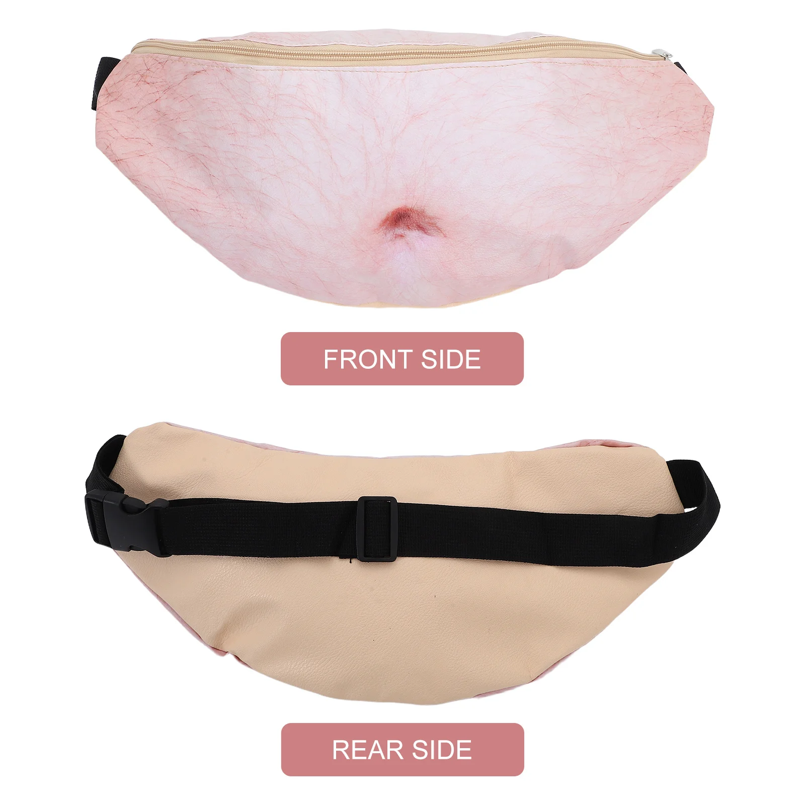 盗難防止ウエストバッグデザイン耐久性のあるキャンバスPUレザー調節可能なストラップトラベルパースファニーパック女性男性用盗難防止