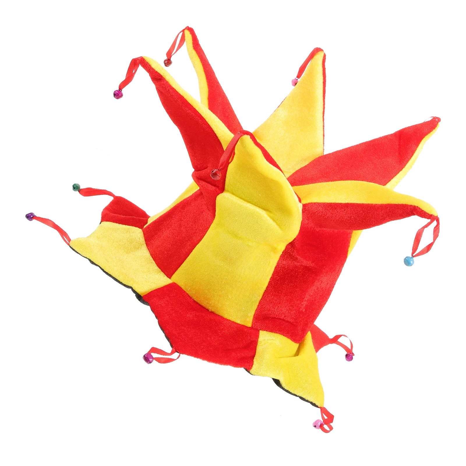 

Clown Hat Headgear Multicolor Costume Accessory Clown Hat Prop Halloween Christmas Party Prop Adults Wear Holiday