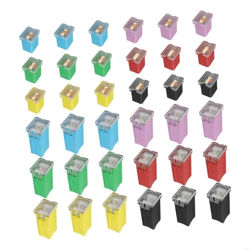 Easy Installation Jcase Fuses Universal Auto Tall Profile Jcase Box Shaped Fuses New