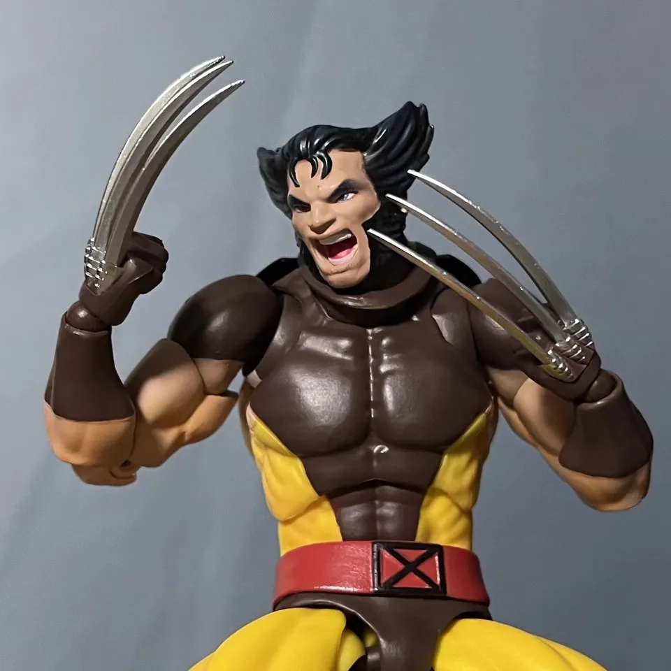 New Ct Toys Wolverine Figure Brown Comic Mafex 138 X-Men Action Figure Shf Anime Figurine Ko Models Statue Toys Christmas Gifts