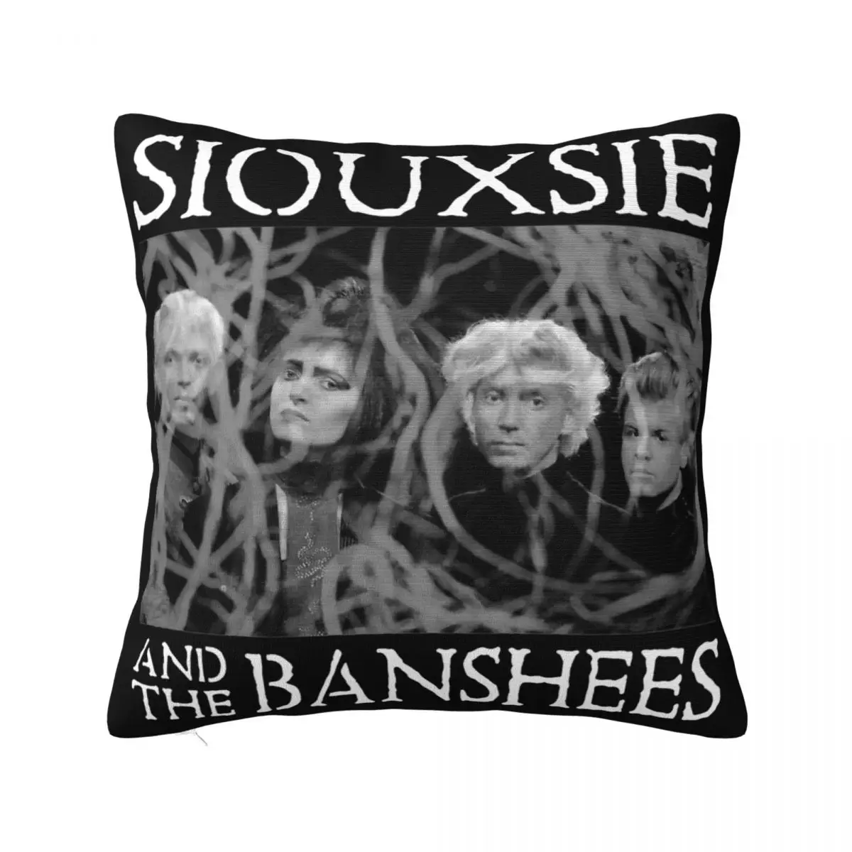 

Siouxsie And The Banshees музыкальная наволочка с рисунком чехол для подушки из полиэстера декоративная подушка чехол Обложка домашняя квадратная 40*40 см