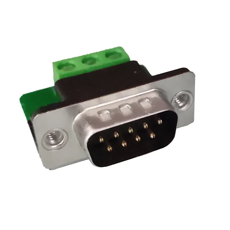 D-SUB 9 Pin Solderless Connectors DB9 RS232 Serial To Terminal Adapter