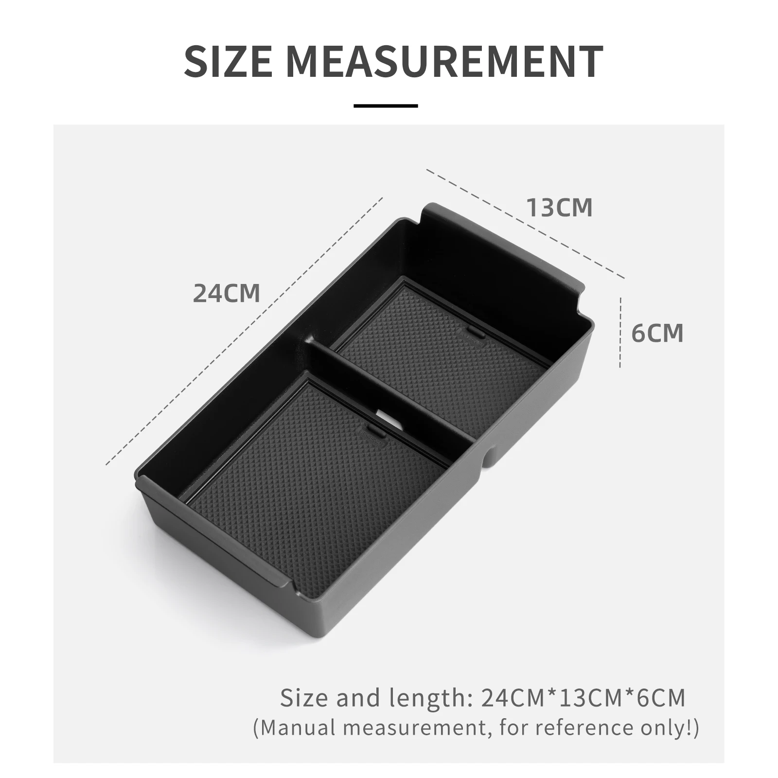 LUCKEASY Left Drive for Chery Tiggo 8 Plus / FULWIN T8 2025 Car Armrest Storage Box Accessories Center Console Storage Tray
