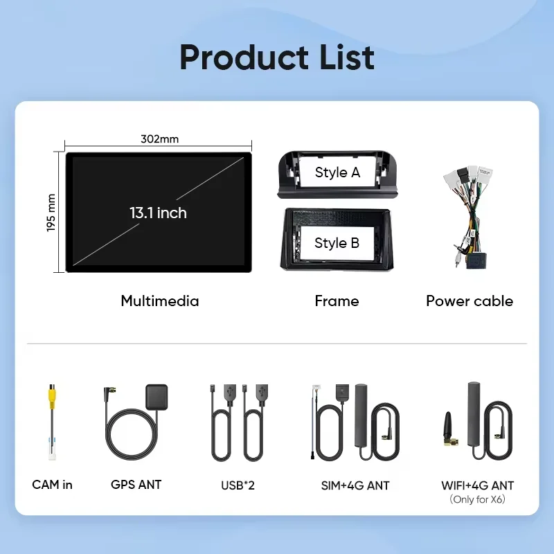 Ainavi 13.1 Inch For Toyota Corolla E210 2019 2020 2022 2023 Car Radio Wireless Carplay Android Auto Car Multimedia Player 2K