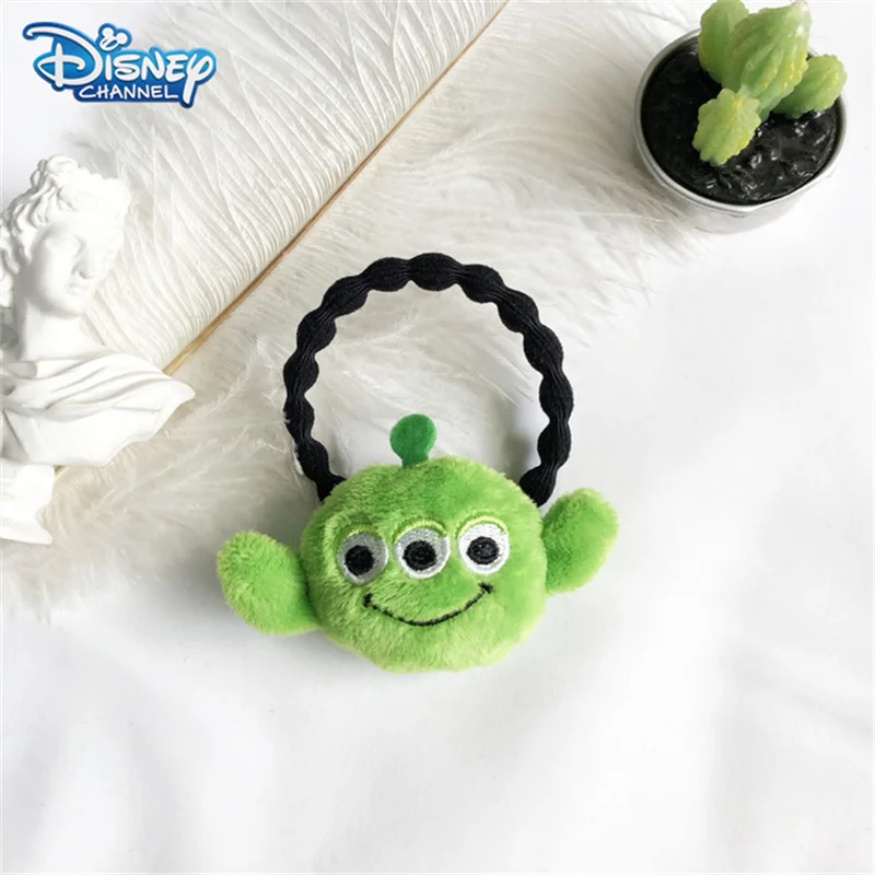 Disney Toy Story Alien Headband Cosplay Costume Stretchy Plushy Hair Accessories Pixar Hair Band Children\'s Day Party Gifts