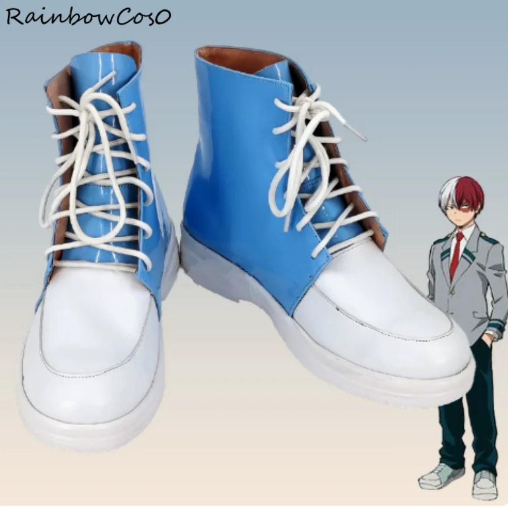 

Todoroki Shoto Обувь для косплея Сапоги Игра Аниме Хэллоуин Рождество RainbowCos0 W4882